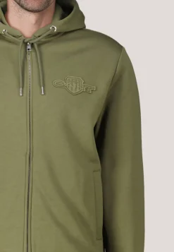 Herren Sweatjacke mit Kapuze TONAL SHIELD