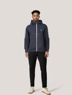 Herren Sweatjacke SAGGYNOS mit Kapuze Regular Fit