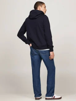 Herren Sweatjacke TOMMY LOGO FUR LINED HOODY