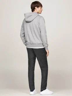 Herren Sweatjacke TOMMY LOGO FUR LINED HOODY