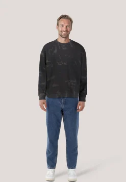 Herren Sweatshirt aus Baumwoll-Terry NUSTROYOS