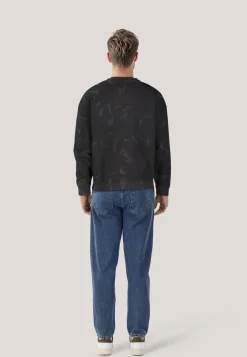 Herren Sweatshirt aus Baumwoll-Terry NUSTROYOS