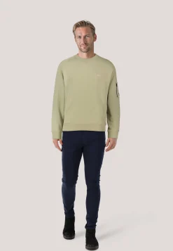 Herren Sweatshirt mit Taschen WE-MIXED