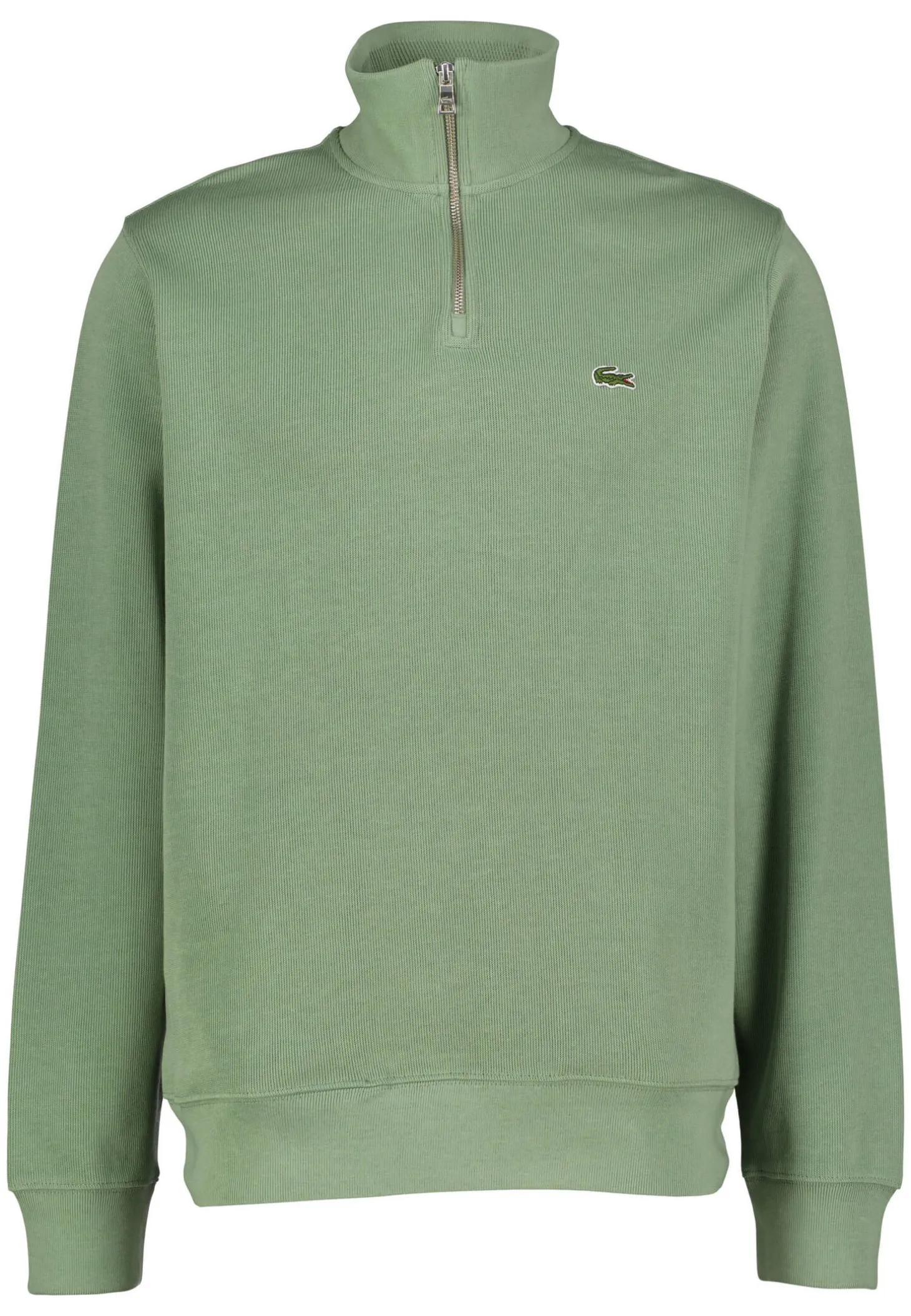 Herren Sweatshirt mit Troyerkragen