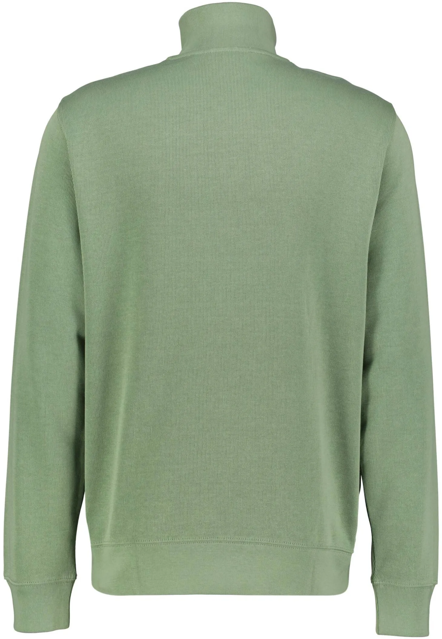 Herren Sweatshirt mit Troyerkragen