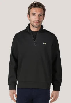Herren Sweatshirt mit Troyerkragen