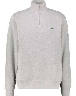 Herren Sweatshirt mit Troyerkragen