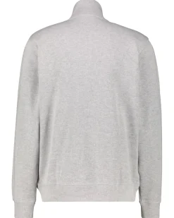 Herren Sweatshirt mit Troyerkragen