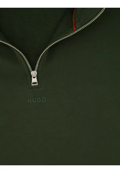 Herren Sweatshirt mit Troyerkragen DURTY244 Relaxed Fit