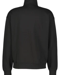 Herren Sweatshirt mit Troyerkragen DURTY244 Relaxed Fit