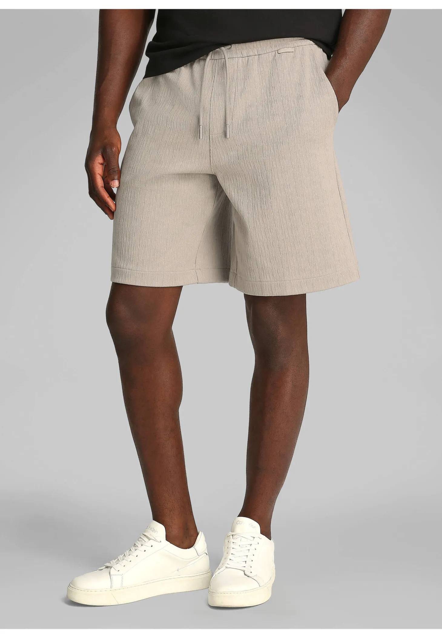 Herren Sweatshorts mit Struktur