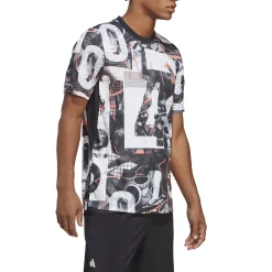 Herren Tennisshirt CLUB TENNIS GRAPHIC TEE