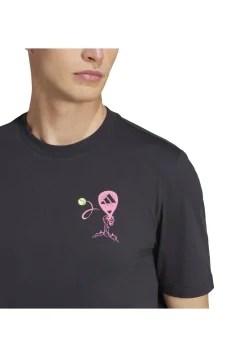 Herren Tennisshirt PADEL ZONE GRAPHIC