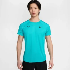 Herren Tennisshirt RAFA CHALLENGER DRI-FIT Regular Fit Kurzarm