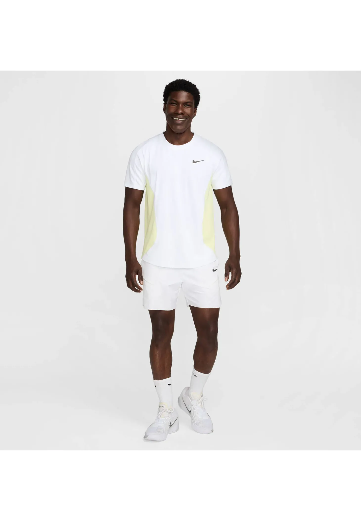 Herren Tennis-T-Shirt COURT SLAM Slim Fit