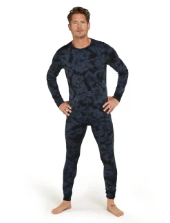 Herren Thermo-Langarmshirt 200 OASIS CREWE CLOUD DYE