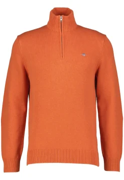 Herren Troyer CASUAL COTTON HALF ZIP