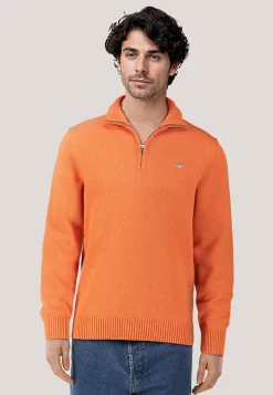 Herren Troyer CASUAL COTTON HALF ZIP