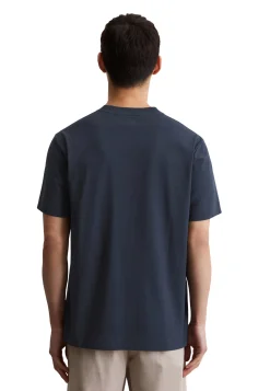 Herren T-Shirt aus Bio-Baumwolljersey LOGO Regular Fit