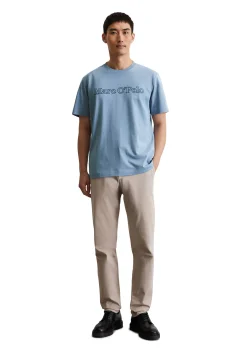 Herren T-Shirt aus Bio-Baumwolljersey LOGO Regular Fit