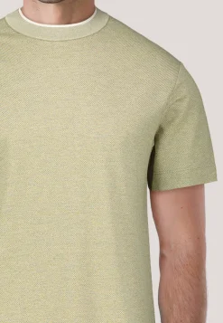 Herren T-Shirt aus Seide und Baumwolle L-TESAR