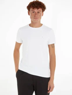 Herren T-Shirt aus Stretch-Jersey Slim Fit
