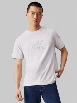 Herren T-Shirt CHENILLE MONOLOGO TEE