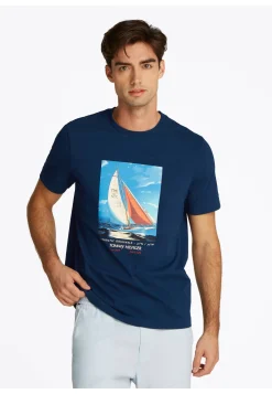 Herren T-Shirt COLOR PHOTO PRINT TEE Regular Fit
