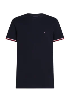 Herren T-Shirt GLOBAL STRIPE CUFF TEE