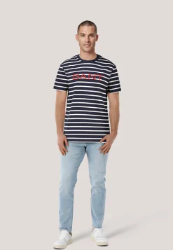 Herren T-Shirt GRAPHIC STRIPED