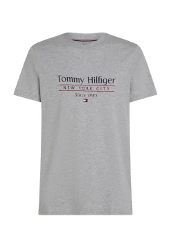Herren T-Shirt HILFIGER CENTER STACK TEE Regular Fit
