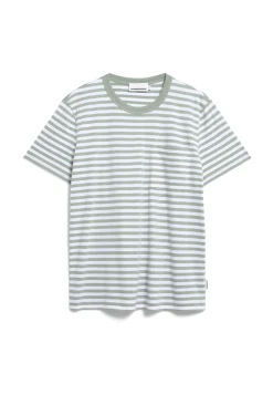 Herren T-Shirt MAARKOS POCKET STRIPES