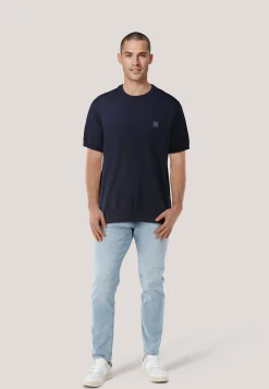 Herren T-Shirt mit Kaschmir Regular Fit