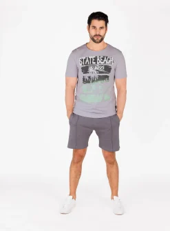 Herren T-Shirt STATE BEACH Regular Fit