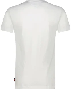 Herren T-Shirt STRIPE CHEST Slim Fit Kurzarm