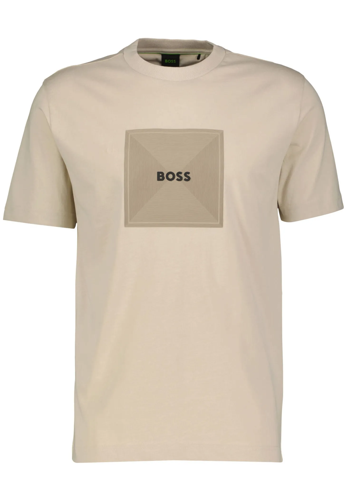 Herren T-Shirt TEE LOGO RIB