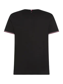 Herren T-Shirt TOMMY LOGO TIPPED TEE Slim Fit