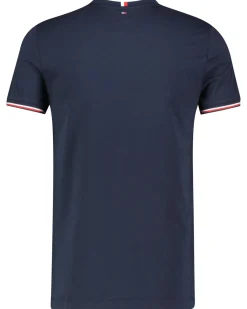 Herren T-Shirt TOMMY LOGO TIPPED TEE Slim Fit