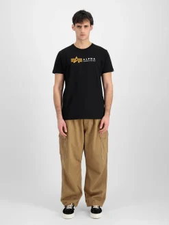 Herren T-Shirts Alpha Label T Puff Print