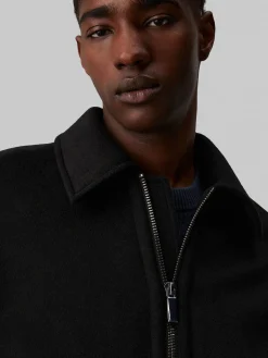 Herren Winterjacke mit Wolle und Daunenwattierung WOOL BLEND PADDED BOMBER JACKET