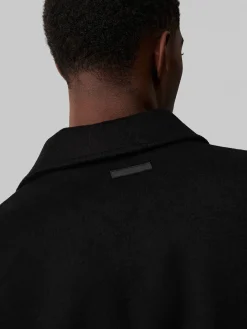 Herren Winterjacke mit Wolle und Daunenwattierung WOOL BLEND PADDED BOMBER JACKET