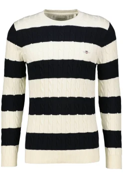 Herren Zopfstrick-Pullover