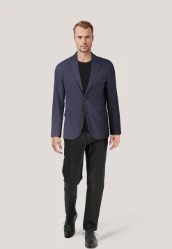 Herrn Sakko mit Leinen P-HANRY-FLAPS Slim Fit