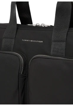 Laptoptasche mit Metall-Logo