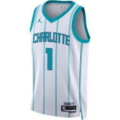 NBA-CHARLOTTE HORNETS-BALL-LAMELO-SWINGMAN JERSEY