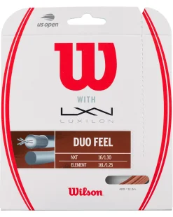 Tennissaiten DUO FEEL ELEMENT 125 & NXT 130