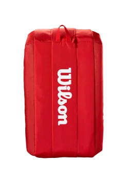 Tennisschlägertasche SUPER TOUR WILSON RED 15PK